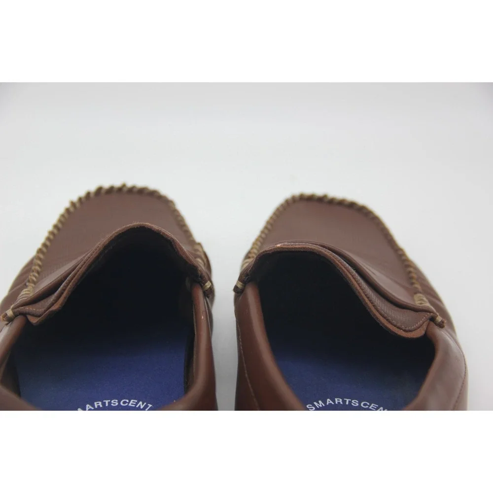 Nunn Bush Quail Valley Penny Dual Comfort Memory Foam Slip On Loafers 9.5M Brown